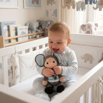 Olifant Olivia Haken - Beesie-Poppen - Haakpret Anja Toone, Ophalen of Verzenden, Nieuw