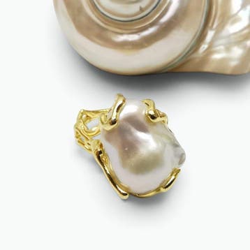Parel - Argento 925 - Ring - perla edison