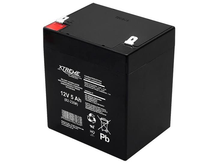Lood Accu 12Volt 5Ah, Hobby en Vrije tijd, Elektronica-componenten, Nieuw, Ophalen of Verzenden