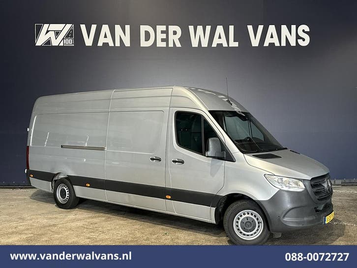 Mercedes-Benz Sprinter | 314 CDI 143pk L3H2 Euro6 Airco |, Auto's, Bestelauto's, Dealer onderhouden, Lease, Handgeschakeld, Diesel