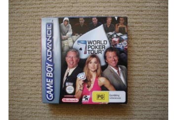 World Poker Tour  (Gameboy Advance tweedehands game), Ophalen of Verzenden, Zo goed als nieuw