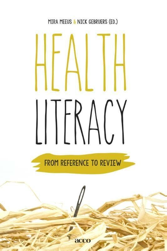 Health literacy 9789462927520, Boeken, Taal | Engels, Gelezen, Verzenden