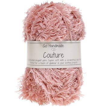 Go Handmade Couture - 17407 Light Pink - Harig Pluchegaren, Ophalen of Verzenden, Nieuw