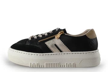 Rieker Sneakers in maat 39 Zwart, Verzenden, Zwart, Sneakers of Gympen, Gedragen