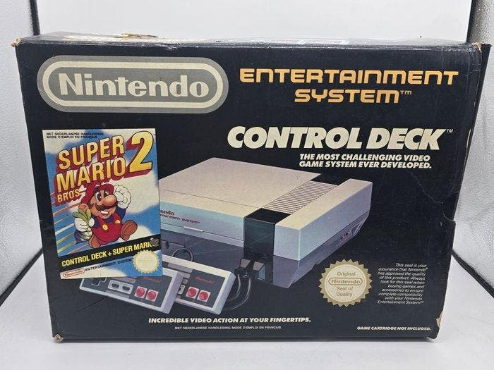 Nintendo - Nes - RARE MARIO BROS 2 STAMP - Control Deck -, Spelcomputers en Games, Spelcomputers | Overige Accessoires