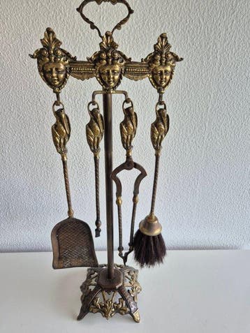 Openhaard accessoire - Messing, Brons