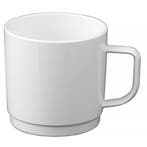 GGM Gastro | (50 stuks) Theekop - 200ml - Wit | GPCG25#SET50, Verzenden, Nieuw, Effen, Kop(pen) en/of Schotel(s)