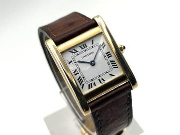 Cartier - Tank Normale - 81078 - Serviced - Unisex -, Nieuw