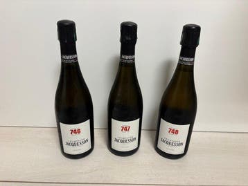 Jacquesson, Champagne Jacquesson verticale 746 747 748 -, Nieuw