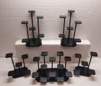 Standaard - 5 houten stands met totaal 36 kleine displays
