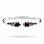 Zilveren edelsteen armband  Vanida Granaat, Verzenden, Nieuw