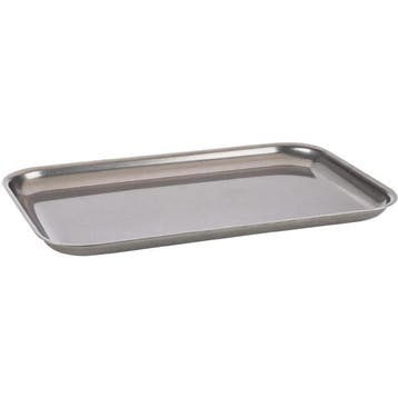 Dienblad | VINTAGE | RVS | Geborsteld | 320x215x20(h)mm APS, Verzenden, Nieuw in verpakking