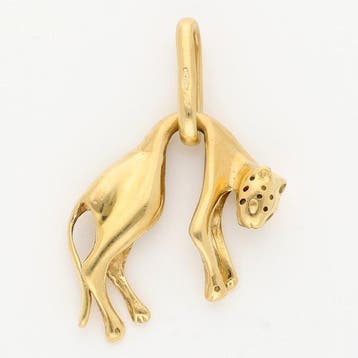 Hanger - 18 karaat Geel goud - Panter
