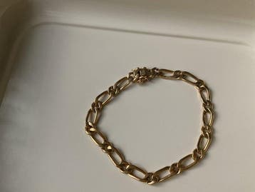 Armband - 18 karaat Geel goud - 0.00ct. tw., Sieraden, Tassen en Uiterlijk, Armbanden, Nieuw