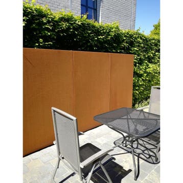 Geroba Gerofence C1 schutting 500x50x1800mm - Cortenstaal, Verzenden, Nieuw