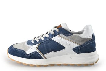 Stefano Lauran Sneakers in maat 40 Blauw, Sneakers of Gympen, Gedragen, Stefano Lauran, Verzenden