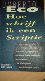 Hoe schrijf ik een scriptie ? 9789035109018 Umberto Eco, Boeken, Studieboeken en Cursussen, Verzenden, Gelezen, Umberto Eco