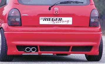 Rieger achteraanzetstuk (variant 1) | Corsa B: 11.96- (vanaf, Auto-onderdelen, Verzenden, Nieuw, Opel