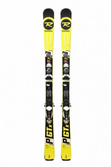 Rossignol Pursuit GTx Carving Piste Ski + Bindingen - 163, Gebruikt, Rossignol, Ophalen of Verzenden, Carve