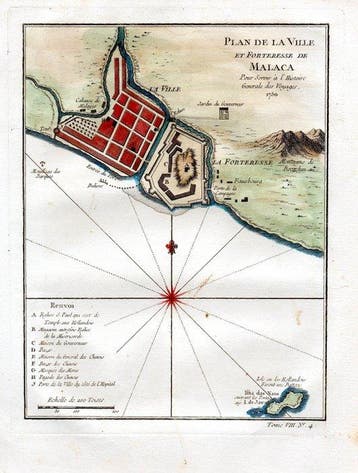 Maleisië - Malakka; N. Bellin - Plan de la Ville et, Boeken, Nieuw