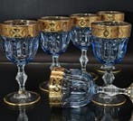 Artemisia - Drinkset (6) - Kristal, goud 24 karaat