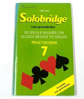 Solobridge Voor Gevorderden Praktijkserie 7 - Schipperheyn, Boeken, Verzenden, Gelezen