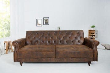 Chesterfield 3-zitsbank MAISON BELLE AFFAIRE 220cm, Ophalen of Verzenden, Nieuw