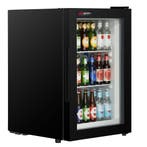 GGM Gastro | Minibar koelkast - glazen deur - 440mm - 62 |, Witgoed en Apparatuur, Koelkasten en IJskasten, Verzenden, Nieuw