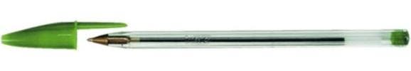 Bic Cristal balpen groen medium, Diversen, Schrijfwaren, Nieuw, Verzenden