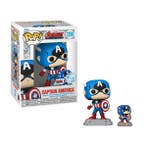 Funko Pop Marvel Comics  Captain America 60th   Pin 1290 SE, Verzenden, Nieuw