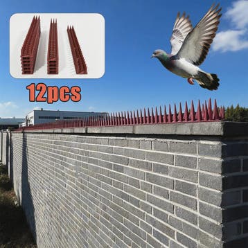 12x Vogelwering Prikkers ABS Kunststof - 50cm Per Stuk, Eenv, Dieren en Toebehoren