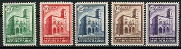 San Marino 1932 - Inauguratie van het postkantoortje: de, Gestempeld