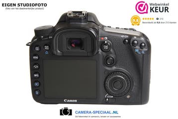 Canon EOS 7D digitale camera (3.418 clicks) met garantie, Audio, Tv en Foto, Spiegelreflex, Canon, Oplader, Zo goed als nieuw