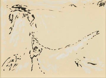 Asger Jorn (1914 -1973) - Gouache - Authentifiziert vom