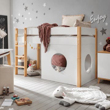 Infanskids Infanscolor Halfhoogslaper Complete Kinderkamer S, Nieuw