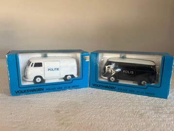 Tomica Handy 1:43 - Modelauto (2) - Volkswagen T1 Police Van, Nieuw