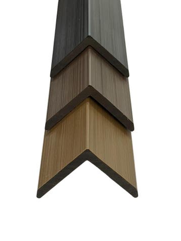 Composiet Hoekprofiel Walnoot, Doe-het-zelf en Verbouw, Platen en Panelen, Nieuw
