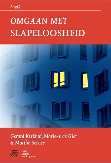 Omgaan met slapeloosheid / Van A tot ggZ - Marthe Sernee, Verzenden, Zo goed als nieuw, Marthe Sernee