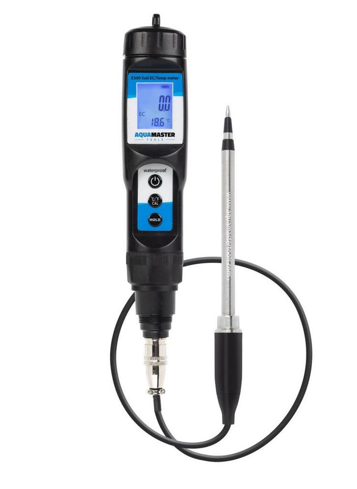 Aqua Master Tools E300 Pro Substraat EC/Temp meter, Doe-het-zelf en Verbouw, Meetapparatuur, Ophalen of Verzenden