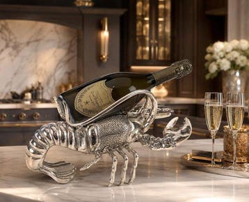 Wijnrek - Aluminium - Lobster Bottle Holder