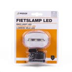 Benson Fietslamp voorkant - 3 LEDs - 4 lux - wit - batte..., Ophalen of Verzenden, Nieuw