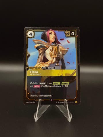 Riftbound Fiora Victorious  232/298 L.O.L, Verzenden, Nieuw