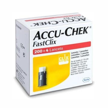 Roche Accu-Chek FastClix lancetten (204) 30 G 204 stuks, Verzenden, Nieuw