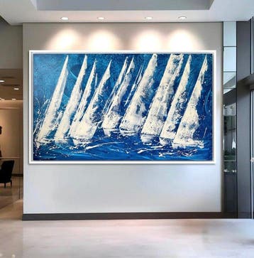 EK.art - White Sails – Majestic Armada XXL