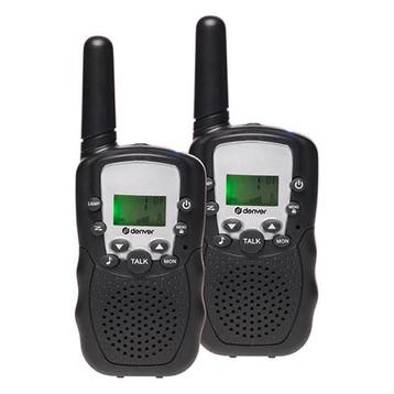 Walkie talkie | Denver (VOX, Batterij, 8 kanalen, 5 km), Verzenden, Nieuw
