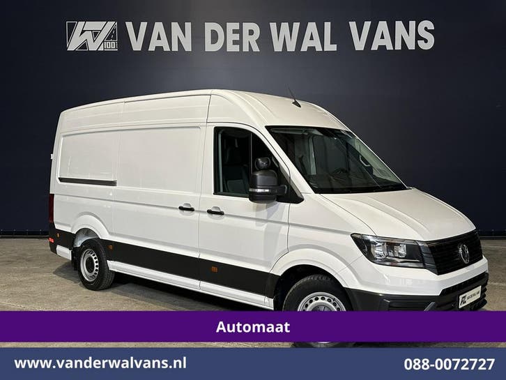 Volkswagen Crafter | 2.0 TDI 141pk Automaat L3H3 L2H2 Euro6, Auto's, Bestelauto's, Dealer onderhouden, Lease, Automaat, Diesel