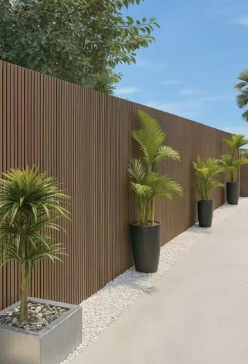 Composiet Gevelbekleding Teak, Nieuw