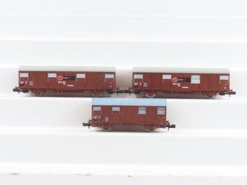 Roco N - 25427/25659 - Modeltrein goederenwagon (3) - 3x, Hobby en Vrije tijd, Nieuw