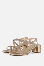 Tamaris - maat 39- Dames sandalen met hak goud, Kleding | Dames, Schoenen, Verzenden, Nieuw