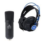 Devine M-Mic USB BK + Devine Pro 3000 hoofdtelefoon, Verzenden, Nieuw